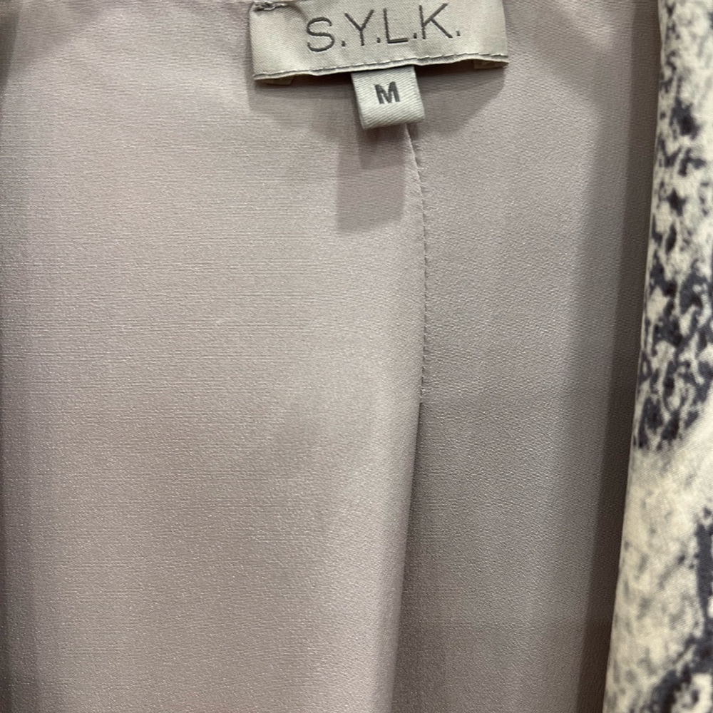 Sylk Python, Print Blazer - image 5